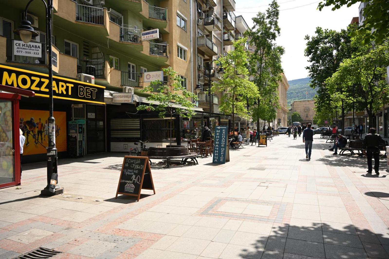 Cinema Vardar Apartment Скопье Экстерьер фото
