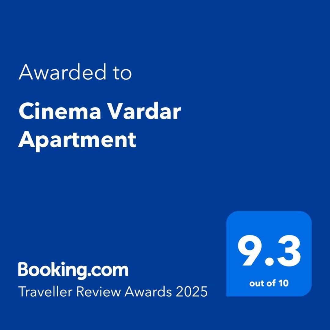 Cinema Vardar Apartment Скопье Экстерьер фото